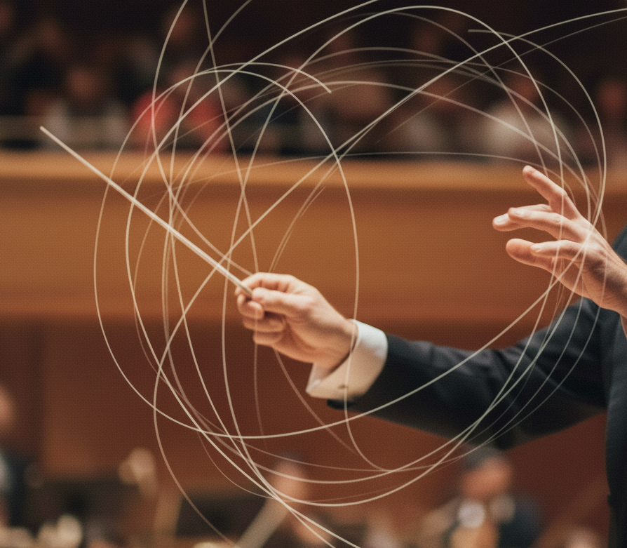 山田和樹氏の指揮スタイル